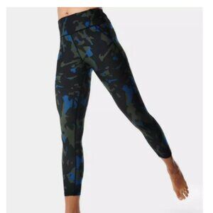 SWEATY BETTY ALL DAY CAMO LEGGINGS - SZ XL/US 12